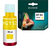 Cartouches d'encre pour HP GT52 Jaune XL | 90 ml | 10 280 pages | GT-52 | Remplacement pour Ink Tank 315 410 415 Smart Tank 510 515