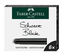Cartouches D'encre Pour Stylo Plume - Petite Taille - Noir - Faber-Castell