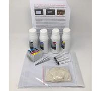 Cartouches d'encre rechargeables avec puce Auto Reset 502 XL + 1000 ml d'encre pour Expression Home XP-5100, XP-5105, XP-5115 WF-2860 WF-2865 + 150 feuilles Photos brillantes