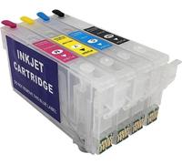 Cartouches d'encre rechargeables T3591, T3592, T3593, T3594, T35XL avec puces de réinitialisation automatique pour Epson WorkForce Pro WF-4720, 4725, 4730, 4735, 4740