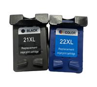 Cartouches d'encre remanufacturées HP21XL22XL (noir et couleur)