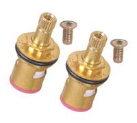 Cartouches en métal et céramique - Mécanisme résistant à l'érosion - Pour robinets chauds et froids simples - Remplacement solide