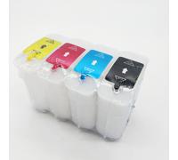 Cartouches encre rechargeables 82 pour imprimante HP, 1 ensemble de pièces imprimante pour DESIGNJET 500, 800 et C4911A-C4913A, C4844A