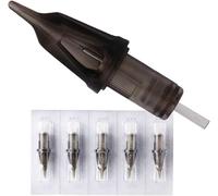 Cartouches Et Aiguilles Tatouage Needles Tattoo Cartridge En Acier Chirurgical Pvc Maquillage Permanent Round Shader Eo Gas Pré Stérile Jetable 20 Pièces(New 1209rs)