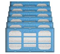 Cartouches filtrantes - Closer Pets - Paquet de 6 - Polymère de carbone - Eau douce - Pour fontaine à eau