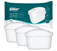 Sillar Cartouches filtrantes pour Brita Maxtra – Carafe filtrante – Lot de 10