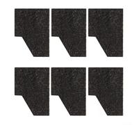 Cartouches filtrantes de rechange pour aquarium, pour Aqueon, tampons de polissage à l'eau compostables respectueux de l'environnement, éponge biodégradable, pour (7,6 x 4,7 cm)