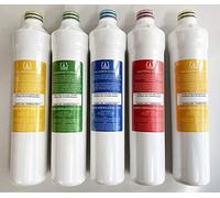 Cartouches filtrantes de remplacement x 1 an - Cartouches de remplacement 5 pièces