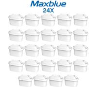 Cartouches filtrantes Maxblue - 24 pièces | Cartouches filtrantes de remplacement pour filtre à eau Brita® Maxtra+® Plus, Maxtra Pro® All-in-1