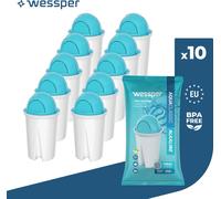 Cartouches filtrantes Wessper Classic Alkaline | Remplacement des cartouches filtrantes Aquaphor Standard, Brita Classic, Dafi Classic | Pack 10