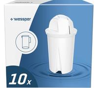 Cartouches filtrantes Wessper Classic | Remplacement des cartouches filtrantes Aquaphor Standard, Brita Classic, Dafi Classic | Réduit le calcaire et le chlore Pack 10