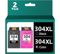 Cartouches HP 304 XL Noir et Couleur 2 Pack pour HP Deskjet 3760 3762