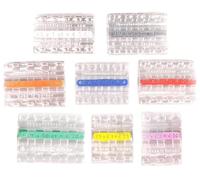 Cartouches Monnaie Blister - Lot de 160 Pièces de Euro Recyclable et Homologué par les Banques - 20 Unités de Chaque Valeur