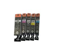 Cartouches originales Canon PGI-525PGBK +CLI-526BK + CLI-526 Multipack Set 5'er Set