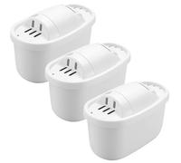 Cartouches pour filtre à eau 3 pièces Compatible avec Brita® Maxtra carafes et XL par Max Force Pro, filtre de 3 mois d'approvisionnement, sans BPA, convient également aux Mavea Maxtra, Elemaris