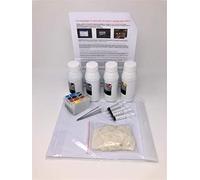 Cartouches rechargeables pleines de voiture + 1000 ml d'encre pour Epson Express Home XP-235 XP-332 XP-335 XP-432 XP-435 + 50 feuilles de papier photo 150 grammes