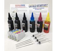 Cartouches rechargeables pour Epson Express Home XP-235 XP-332 XP-335 XP-432 XP-435 XP-245 XP-247 XP-442, XP-342, XP-345 XP-445