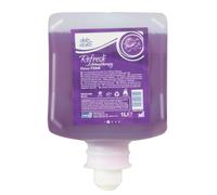 Cartouches savon mousse mains Deb Refresh 1 L, lot de 6