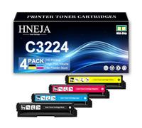 Cartouches Toner Compatibles C3224 pour Lexmark C3224dw C3326dw C3426dw MC3224dwe MC3224i MC3326i MC3426i Imprimante, Remplacement Cartouche Toner C3220K0 C3220C0 C3220M0 C3220Y0,4 Colors-1 Pack