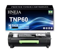 Cartouches Toner TNP60 pour Konica Minolta Bizhub 3622 Imprimante, Cartouche De Toner Compatible AAE3050 | Haut Rendement | 15 000 Pages,Black-1 Pack