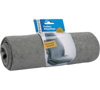 Cartrend 10000 Frottee Sport sur-siège Eponge Gris siège Passager, siège conducteur, 136x85 cm