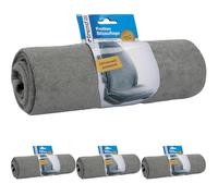 Cartrend 10000 Frottee Sport sur-siège Eponge Gris siège Passager, siège conducteur (Lot de 4)