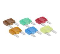 Cartrend 10475 Lot de 6 mini fusibles pour voiture avec tension de bord 12 V