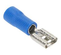 Cartrend 10478 Lot de 20 cosses Plates Bleues 4,8 mm