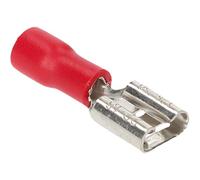 Cartrend 10492 Lot de 20 cosses Plates Rouge 6,3 mm