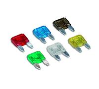 Cartrend 10527 Lot de 6 fusibles à lame pour voiture 7,5 A, 10 A, 15 A, 20 A, 25 A, 30 A