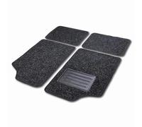 cartrend 10595 Tapis en Tissu Universel pour Voiture Noir 4 pièces