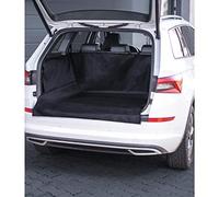 cartrend 10853 Protection de Coffre pour Chien, pour Voiture, SUV, Break, Petite Voiture avec Protection de seuil de Chargement, imperméable, Facile d'entretien, Noire