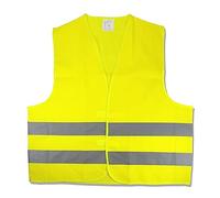 Cartrend 50130 Gilet de signalisation jaune Taille XL, DIN EN 20471 ,dans un sac à fermeture éclair pratique