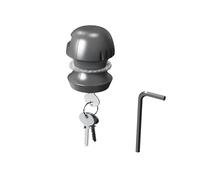 Cartrend 70137 Anti-vol d'attache remorque avec serrure