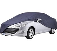 Cartrend Bâche de protection pour automobiles « New Generation » résistante aux fluctuations météorologiques, taille M, polyester bleu - notamment pour les VW Golf.
