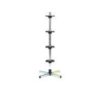 Cartrend 7730056 Support de jantes avec housse protectrice pour pneu, pour une largeur de pneu jusqu'à 225 mm
