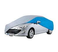 Cartrend PKW Bâche de protection pour toute l'année en feutre, très résistante, taille M, bleu, argent
