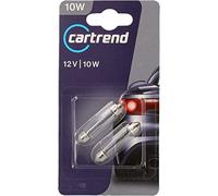 CARTREND Ampoule navette Unitec 77841 Standard C10W 10 W 1 paire(s)
