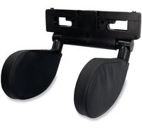 cartrend Appuie-tête Confortable Pliable, pivotant à 180 °, Noir