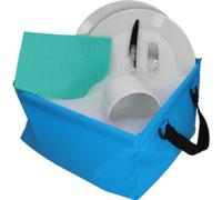 CARTREND Bassine, pliable, carré, 15 litres