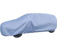 Cartrend Couverture de voiture Garage complet étanche à la neige résistant aux UV Bâche de protection respirante pour limousine Parfait pour l'été et l'hiver Hatchback Argent 360x180x150 cm