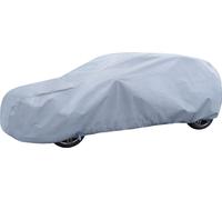Cartrend Couverture de voiture Garage complet étanche à la neige résistant aux UV Bâche de protection respirante pour limousine Parfait pour l'été et l'hiver Hatchback Argent 360x180x150 cm