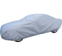 Cartrend Couverture de voiture Garage complet Imperméable à la neige Résistant aux UV Bâche de protection respirante pour limousine Parfait pour l'été et l'hiver Coupé Argent 405x180x130 cm