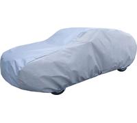 Cartrend Couverture de voiture Garage complet Imperméable à la neige Résistant aux UV Bâche de protection respirante pour limousine Parfait pour l'été et l'hiver Combi Argent 480x180x150 cm