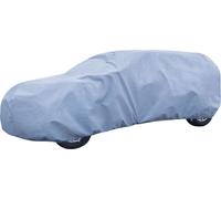 Cartrend Couverture de voiture Garage complet Imperméable à la neige Résistant aux UV Bâche de protection respirante pour limousine Parfait pour l'été et l'hiver Suv/Minivan Argent 430x200x180 cm
