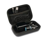 Cartrend Étui de Voyage pour Prise de Charge de 230 V, Chargeur 12 V, câble de données et câble de Charge