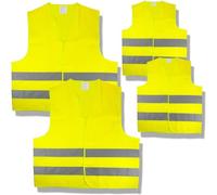 CARTREND Gilet de sécurité Gilet fluorescent 50252 avec étui