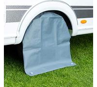 Cartrend - Housse de Protection pour Roue de Caravane, 43,2 cm (17"), Gris