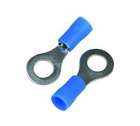 cartrend Lot de 20 cosses de câble Anneau M6 Bleu pour câble 1,5-2,5 mm²