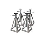 Cartrend Lot de 4 béquilles pour Caravane - en Aluminium - Charge maximale : 900 kg